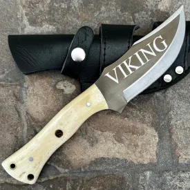 10" Rough Rider Series - Viking - Bone - D2 Steel - Horizontal & Vertical Carry - CUS58