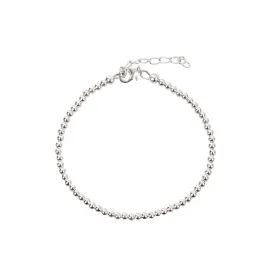 3 mm Ball 925 Sterling Silver Bracelet