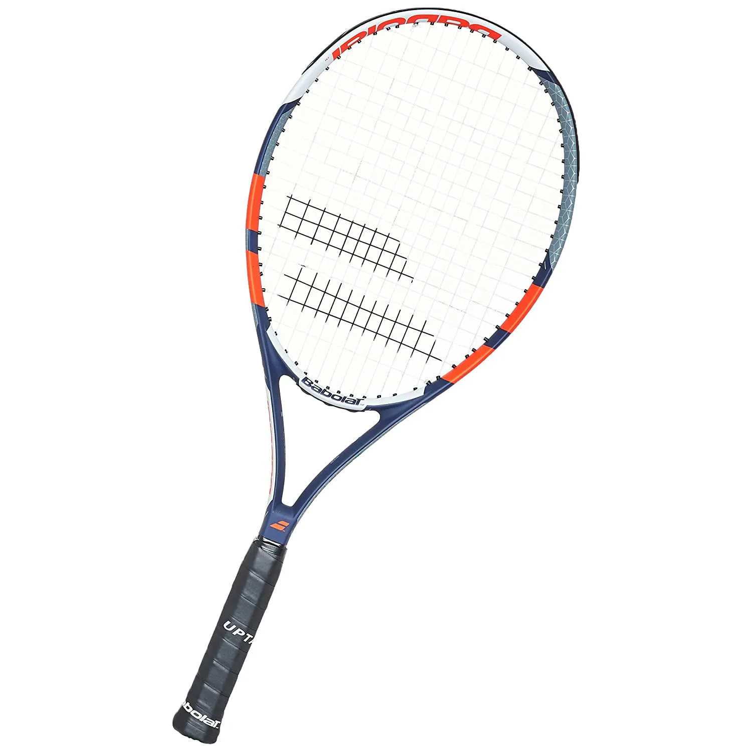 Babolat Pulsion 105 Strung Tennis Racquet - Grey/Red/Blue/White