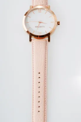 BERG BETTS Watch Original Rose Gold and Blush