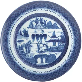 Blue Canton Large Dinner Plate