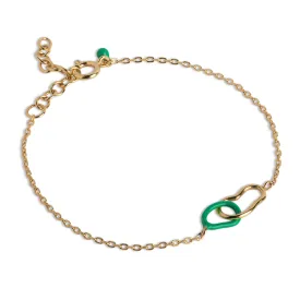 Bracelet, Organic Double Circle