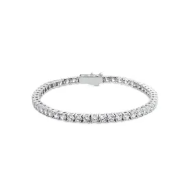 CARAT* London Vianne Round Prong Tennis Bracelet Sterling Silver