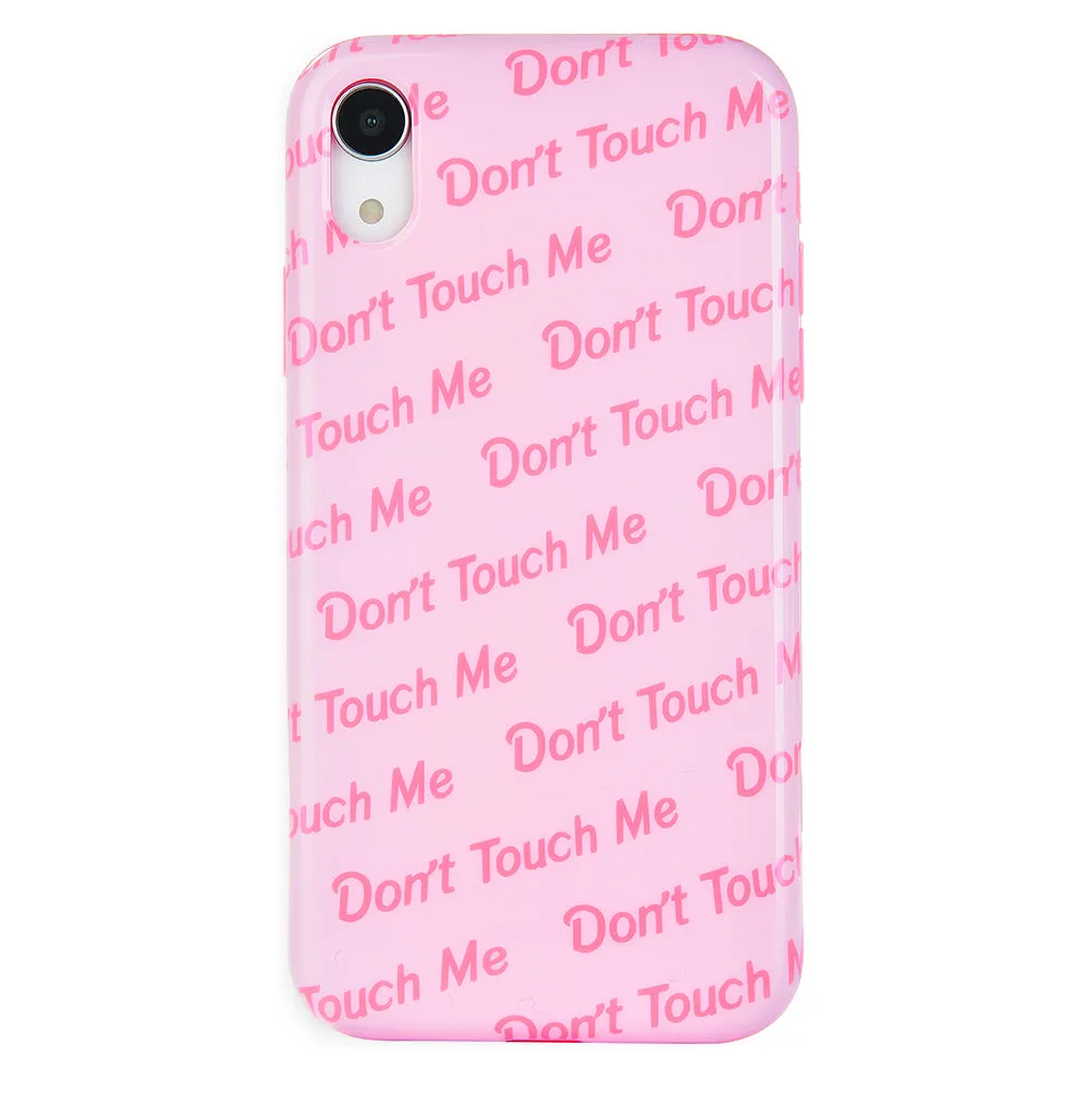 Don't Touch iPhone Case