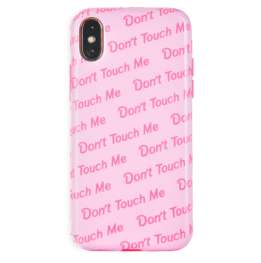 Don't Touch iPhone Case