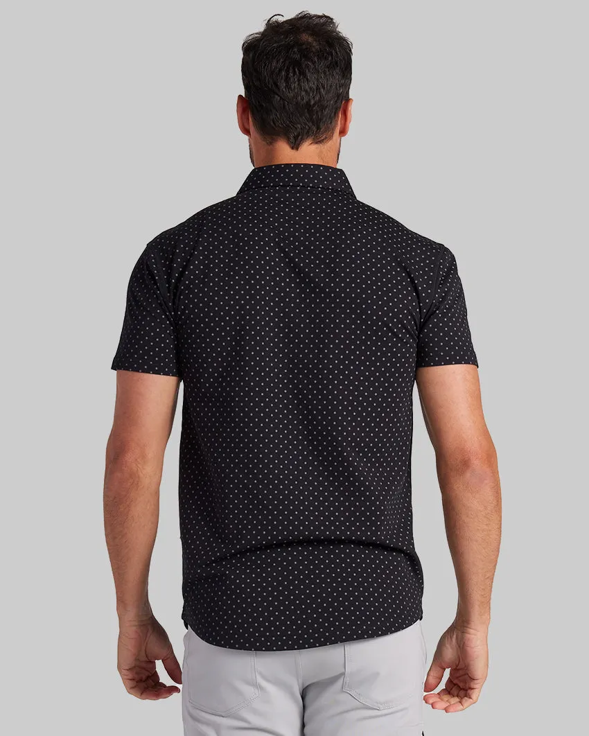 Drop-Cut: LUX Dotted Polo <!-- Size M -->