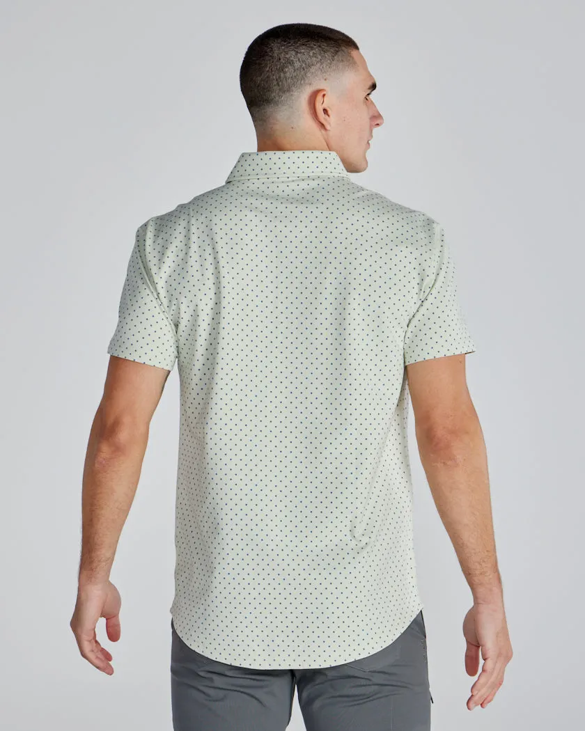 Drop-Cut: LUX Dotted Polo <!-- Size M -->