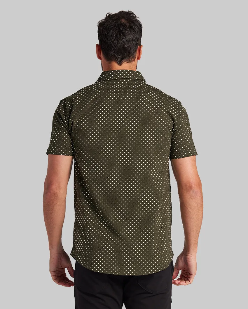 Drop-Cut: LUX Dotted Polo <!-- Size M -->