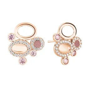 Earrings GALETS Rose RO