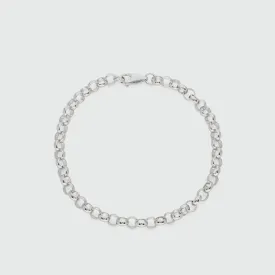 Farrier Sterling Silver Belcher Bracelet