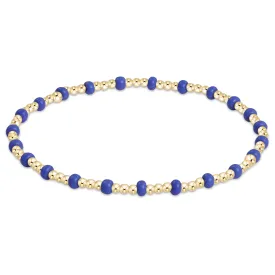 Gameday Hope Gold Sincerity Bracelet - Blue