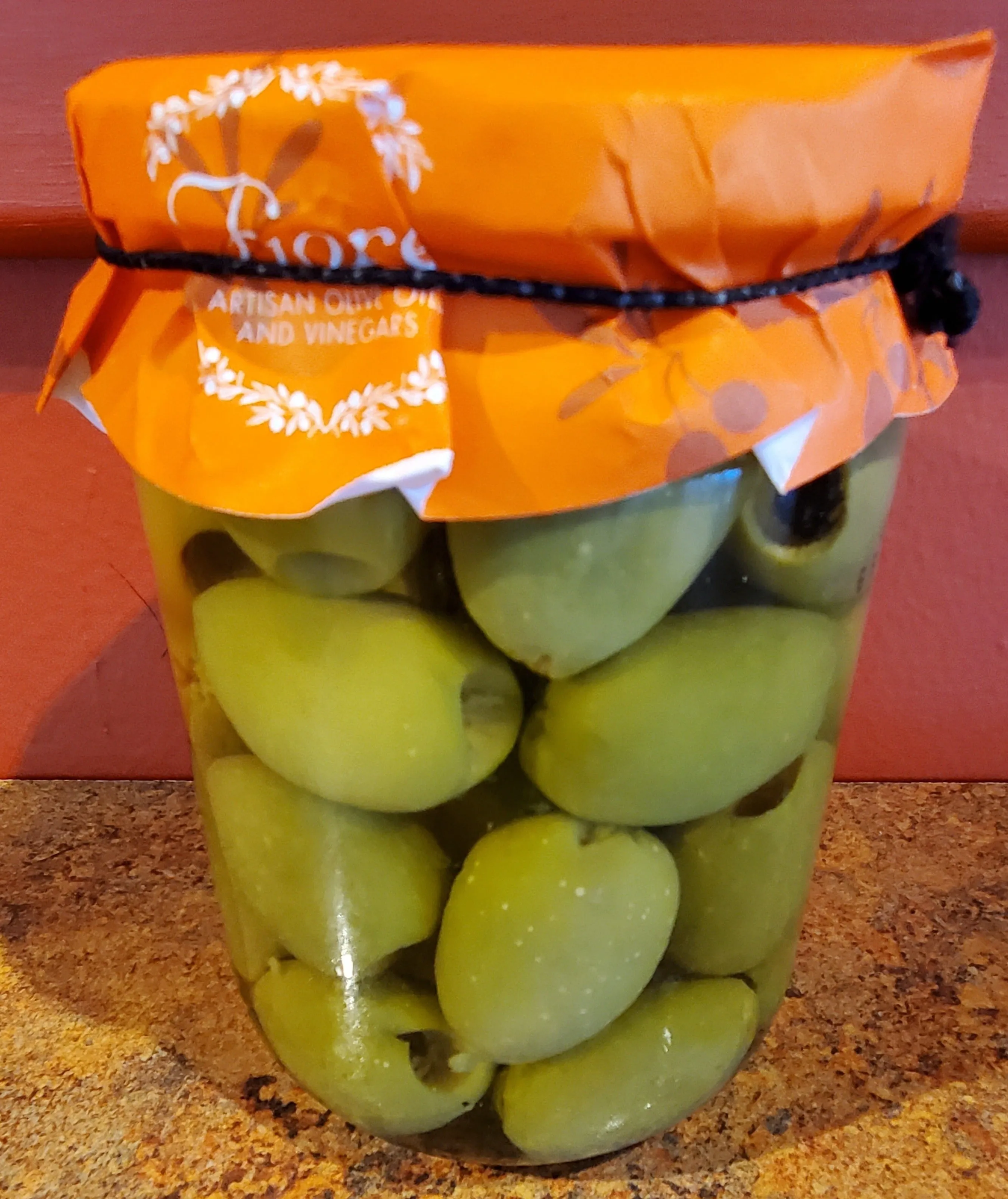 Green Pitted Olives