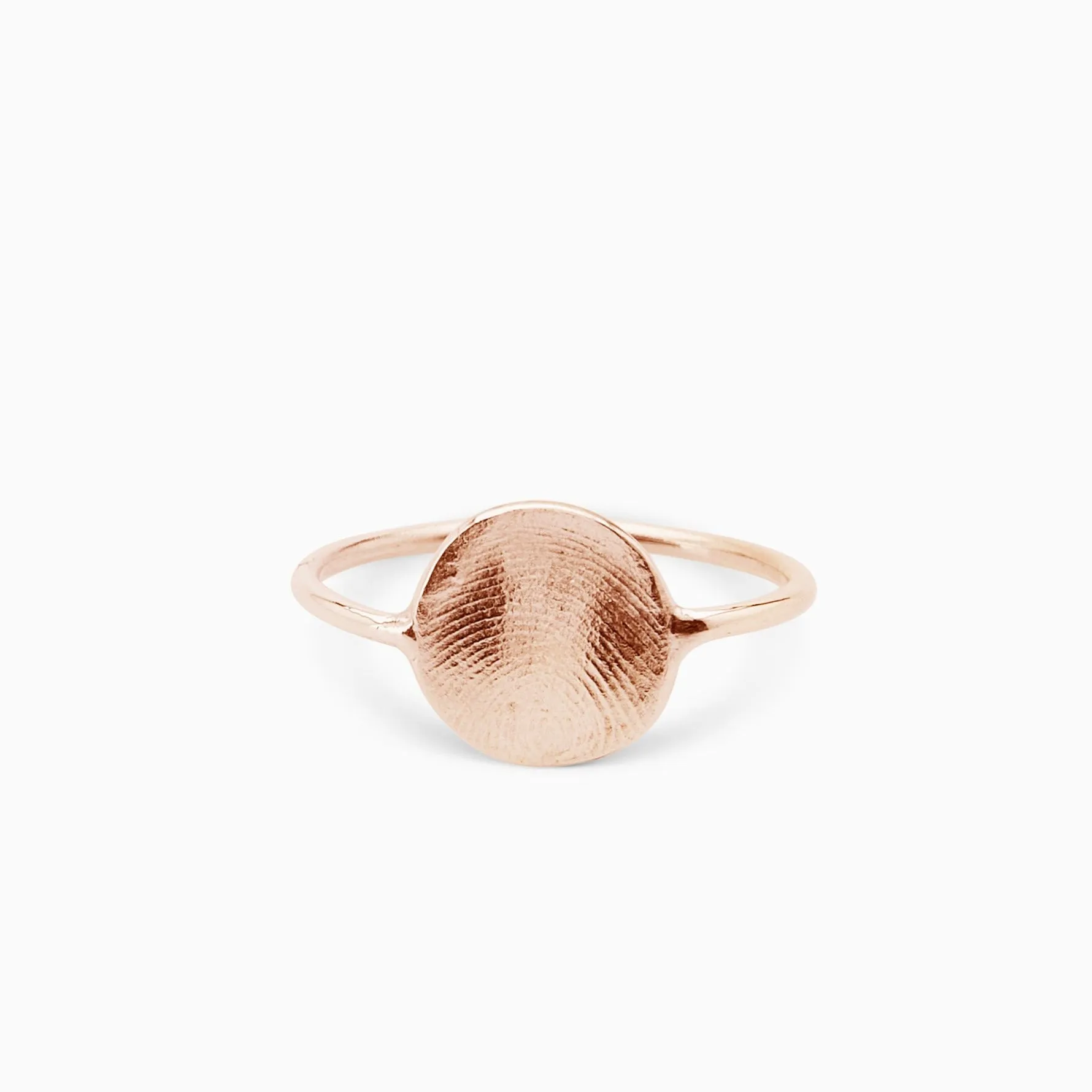 Impression Ring | Rose Gold