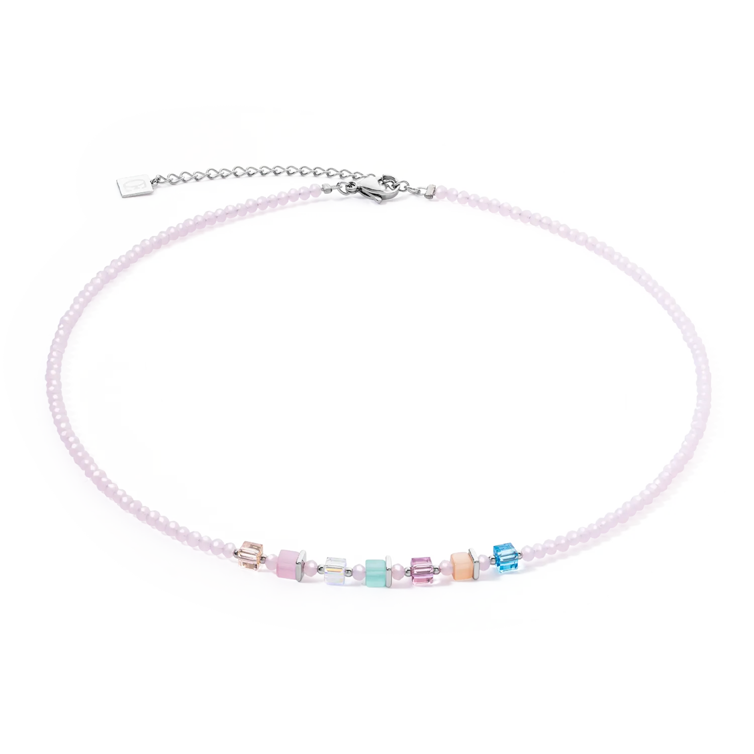 Joyful Colours necklace pink-multicolour