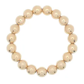 Large Gold Ball Bracelet