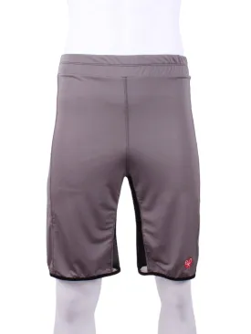 Men's Shorts Long Grey With Mesh