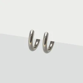 Silver Small Clip-On Earrings