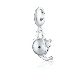 Silver Teapot Charm