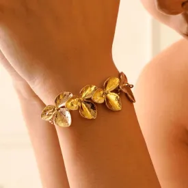 TFC Pretty Petal Gold Plated Bracelet