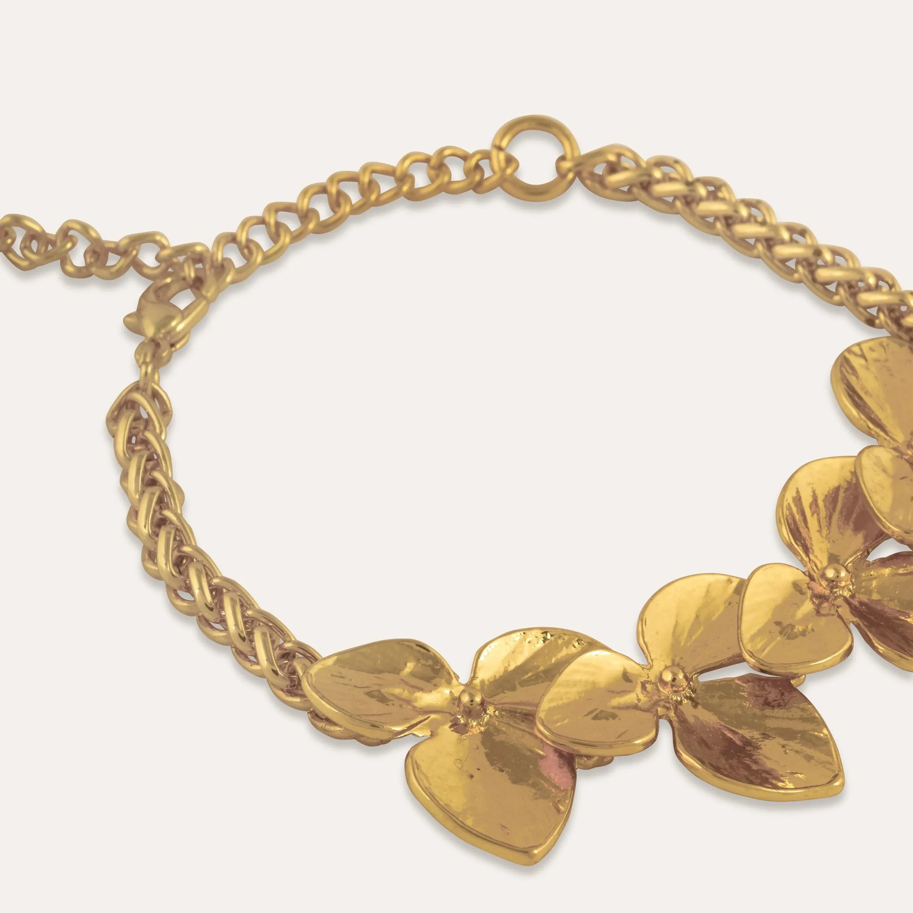 TFC Pretty Petal Gold Plated Bracelet