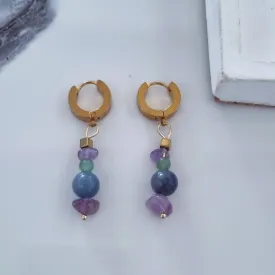 Vertical earrings