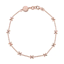 X Bracelet - Pinkgold